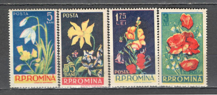 Romania.1956 Flori ZR.157