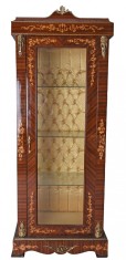 Vitrina baroc din lemn masiv furniruit CAT832