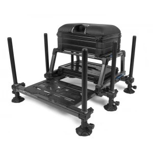 Scaun Modular Preston Inception Station Graphite Edition