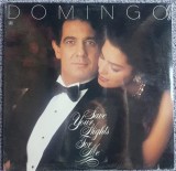 Vinil original SUA, Placido Domingo, Save your nights for me, Opera