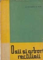 Osii si arbori rectilinii foto