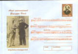 Intreg postal plic nec 2001 - Anul International Giuseppe Verdi cu Arrigo Boito