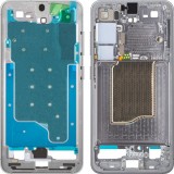 Carcasa Mijloc Samsung Galaxy S25 S931, Argintie (Silver Shadow), Service Pack GH82-36328A