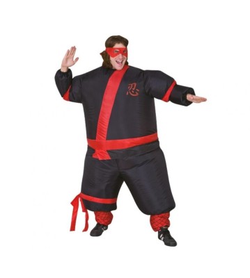 Costum Ninja Gonflabil pentru Petreceri și Carnaval foto
