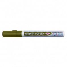Marker DACO Vopsea Aurie, Varf 1-2 mm, Marker, Marker Auriu, Markere Auriu, Marker cu Vopsea Aurie, Marker Auriu pe Baza de Alcool, Set Markere Aurii,