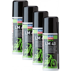 Set 4 Buc Spray Multifunc&Aring;&pound;ional LM 40 Liqui Moly Bike 1L 6057