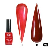 Cumpara ieftin Ojă semipermanentă ochi de pisică Cherry Red, Cat Eye Global Fashion, 8ml, 001