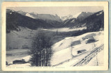 AD 413 C. P. VECHE- DAVOS GEGEN -ELVETIA-CIRC1920-CATRE GR.PHERERYDE,BUCURESTI