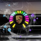Cumpara ieftin Odorizant auto iluminat RGB PORSCHE - conexiune Bluetooth