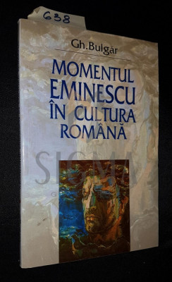 Momentul Eminescu in cultura romana foto