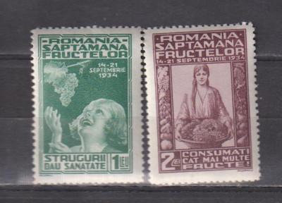 SAPTAMANA FRUCTELOR LP 109 MNH foto