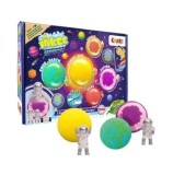 Cumpara ieftin Set bile de baie Craze Inkee - Sistemul Solar, 5 bile si 3 surprize