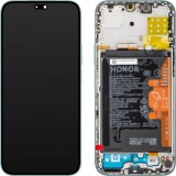 Display cu Touchscreen Honor 200 Lite, cu Rama, Albastru (Starry Blue), Service Pack 0235ALPS, Huawei
