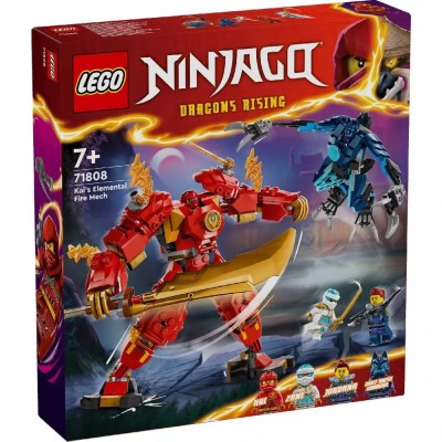 Lego Ninjago Robotul Stihie&amp;nbsp;de Foc Al Lui Kai 71808 foto