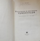 PROIECTAREA SI EXECUTAREA FUNDATIILOR - M. J. TOMLINSON