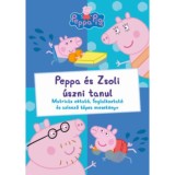 Peppa malac - Peppa &eacute;s Zsoli &uacute;szni tanul