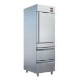 Dulap frigorific cu 2 sertare congelare-inox