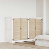 vidaXL Ușă de Dulap cu ușă 4 pcs natural 140.5 x 2 x 59.5 cm 3394495