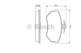 Set placute frana,frana disc SEAT CORDOBA (6K1, 6K2) (1993 - 1999) BOSCH 0 986 460 943