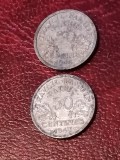50 centimes 1942 + 50 centimes 1943 [poze]. Discount conform descriere [10 - 20 %. Vezi descrierea.]].