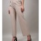 PANTALONI FULL LEGHT CU TALIE COMBINATA ESTELLE S Bej