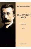 20 de studii mici pentru pian - M. Moszkowski