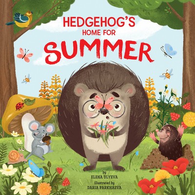 Hedgehog Summer Paperback Book foto