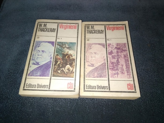 W M THACKERAY - VIRGINIENII 2 VOL