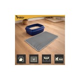 Covoraș pentru litieră Purlov 75 &times; 55 cm, gri