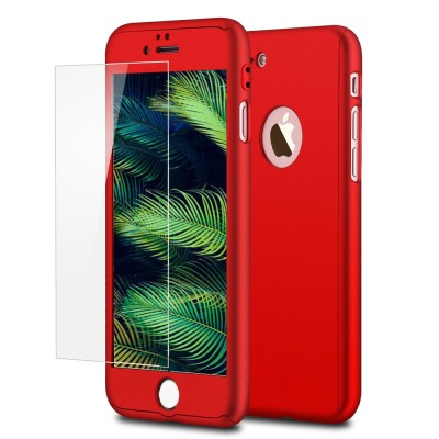 Husa Fullcover iPhone 7 iPhone 8 Red 360&amp;deg; Joyroom + Folie Sticla foto