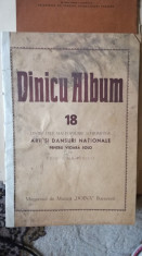 Dinicu Album 18 arii si dansuri nationale pentru vioara solo Gh. A. Dinicu foto