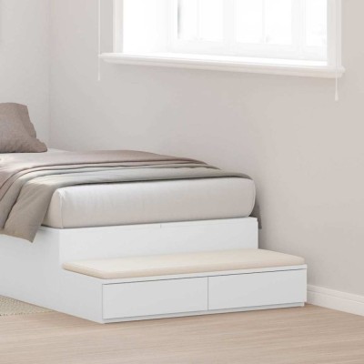 vidaXL Sertare pentru pat Alb 100 x 36.5 x 16.5 cm Lemn compozit 866907 foto