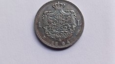 Romania -1 Leu 1884-Replica dupa 1 Leu 1884