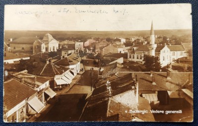 Cadrilater - 1930 - Bazargic - Vedere generala - tip fotografie, circulata la Cluj, timbru detasat, stampile lizibile, Editura Rifal Isleam foto