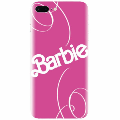 Husa silicon pentru Apple Iphone 7 Plus, Barbie foto