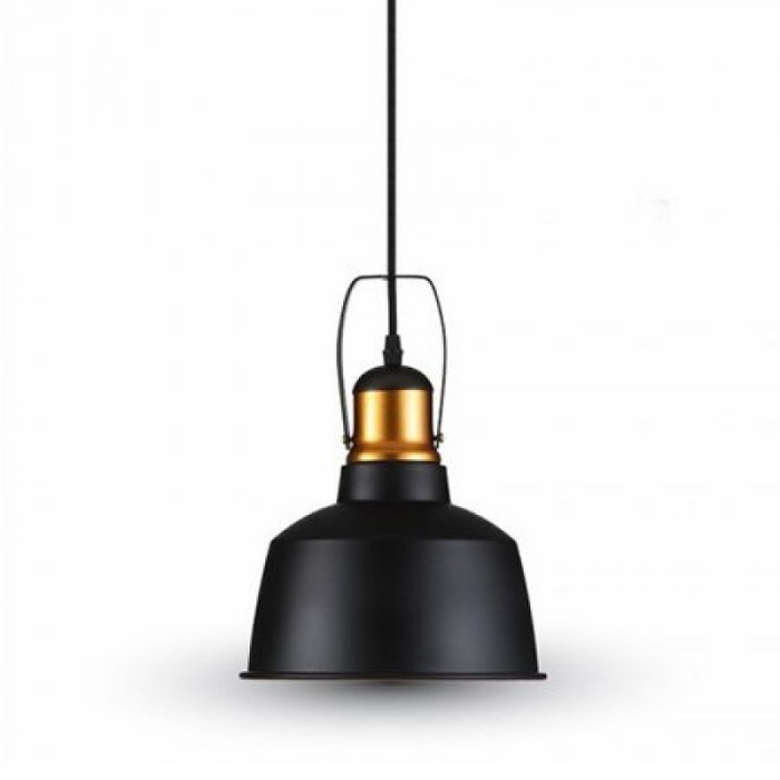 Lustra, 60 W, aluminiu, 1150 mm, negru