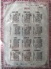 1978 Targu Mureș Calendar vintage de colecție sau idei de cadou