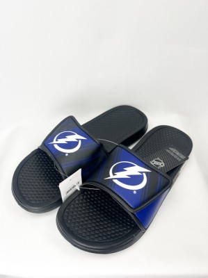 Tampa Bay Lightning papuci de bărbați Legacy Velcro Sport Slide Slipper - S = 39-41 EU foto