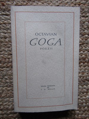 OCTAVIAN GOGA - POEZII foto