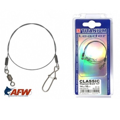 Struna Dragon Classic Titanium Braid 1x7, 35cm, 14kg foto