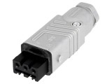 Conector dreptunghiular ST mufă mamă PIN 3 cositorit IP54