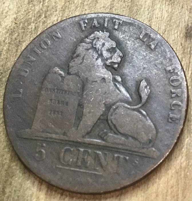 MNDSTR041 5 cent 1887