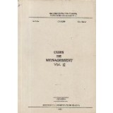 Curs de Management, Volumul al II-lea