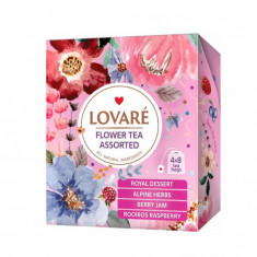 Ceai pliculete ASSORTED FLOWER TEA 4 sortimente de ceai, 32x1.5g