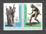 Finlanda.1994 100 ani nastere W.Aaltonen-Sculptura DF.155, Nestampilat