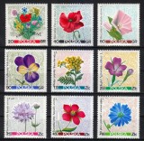 Polonia 1967 - Flori, serie neuzata