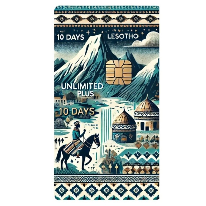 eSIM Lesotho, Unlimited Plus, 10 Days