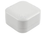 Carcasă universală ABS gri deschis IP66 80x80x45mm