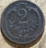 MNDSTR AUT21 Austro-Ungaria 2 hellar 1896, Europa
