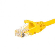 Cablu UTP NETRACK Patchcord Cat 5e 2m Galben foto